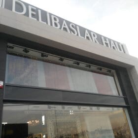 Delibaşlar Halı, halı aydınlatma, showroom aydınlatma, spot