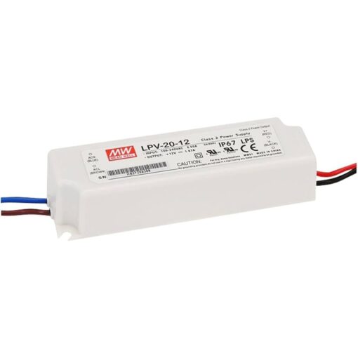 LPV-20-12 - 20W 12V 1.60A Dış Mekan Driver