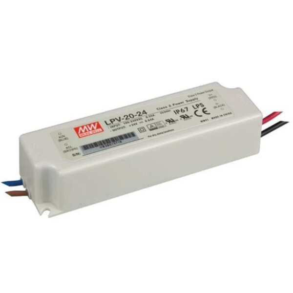 LPV-20-24 - 20W 24V 0.83A Dış Mekan Driver