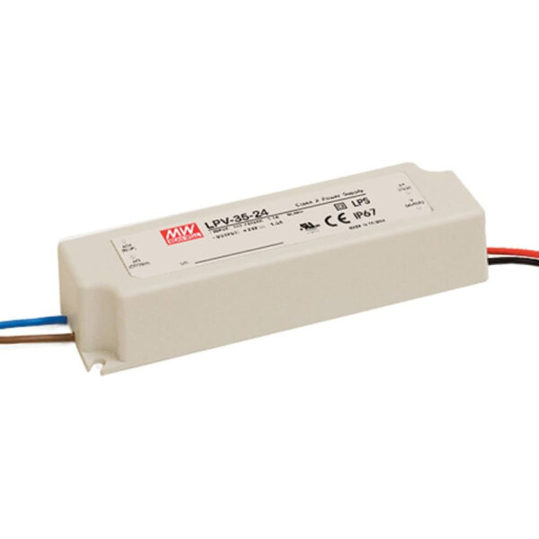 LPV-35-24 - 35W 24V 1.50A Dış Mekan Driver