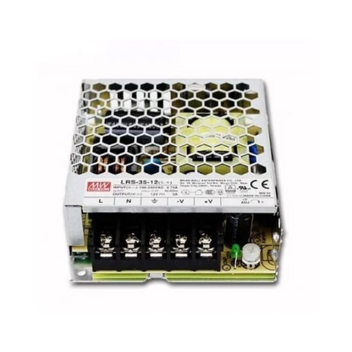 LRS-35-12 - 35W 12V 3.00A Meanwell İç Mekan Driver