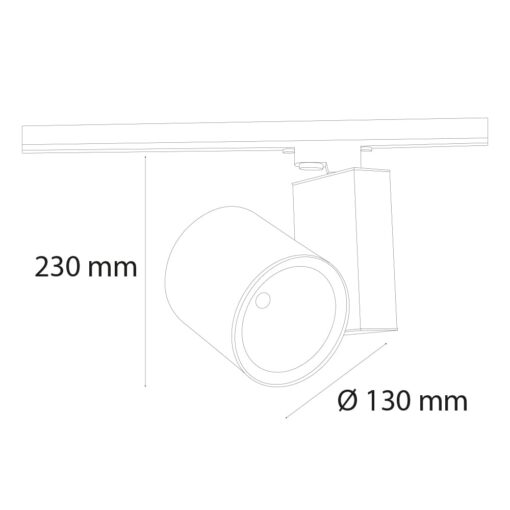 VR101 - LED Ray Spot Aydınlatma 30W-40W - Görsel 2