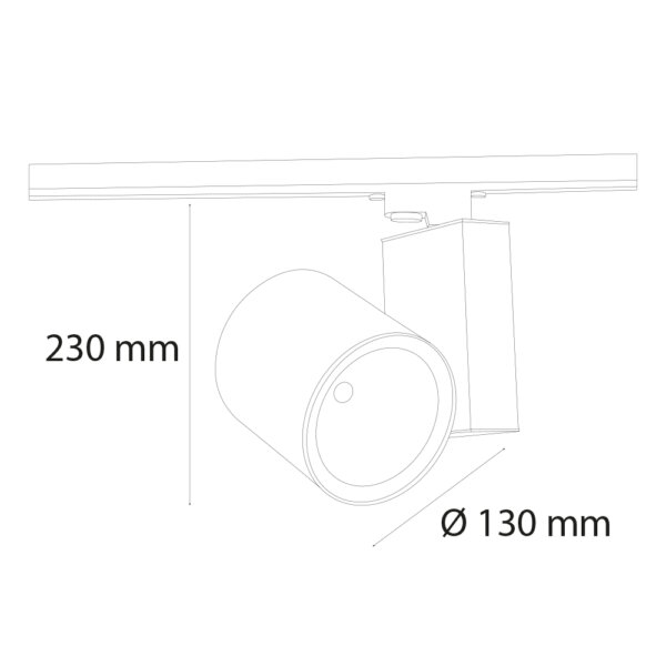 VR101 - LED Ray Spot Aydınlatma 30W-40W - Görsel 2