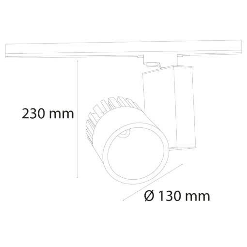VR102 - LED Ray Spot Aydınlatma 30W-40W - Görsel 2