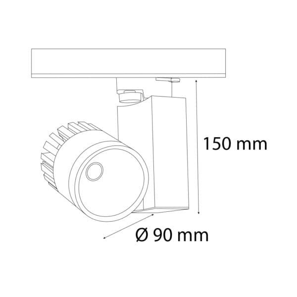 VR103 - LED Ray Spot Aydınlatma 30W-40W - Görsel 2