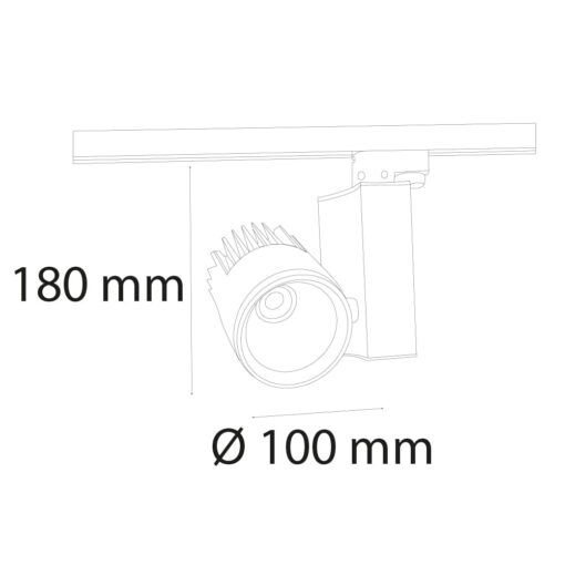 VR106 - LED Ray Spot Aydınlatma 30W-40W - Görsel 2
