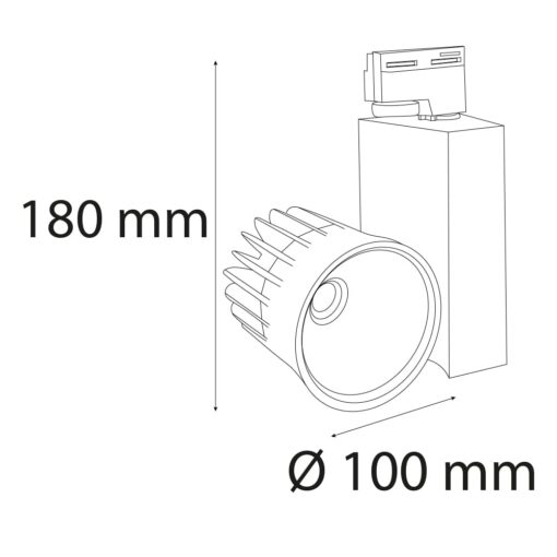 VR107 - LED Ray Spot Aydınlatma 30W-40W - Görsel 2