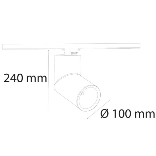 VR108 - LED Ray Spot Aydınlatma 30W-40W - Görsel 2