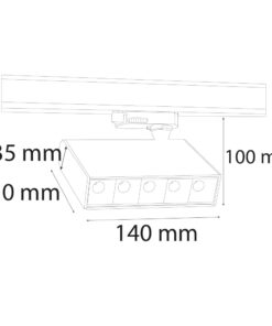 VR116 - LED Ray Spot Aydınlatma 5W