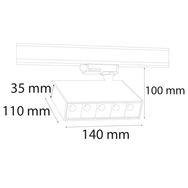 VR116 - LED Ray Spot Aydınlatma 5W - Görsel 2