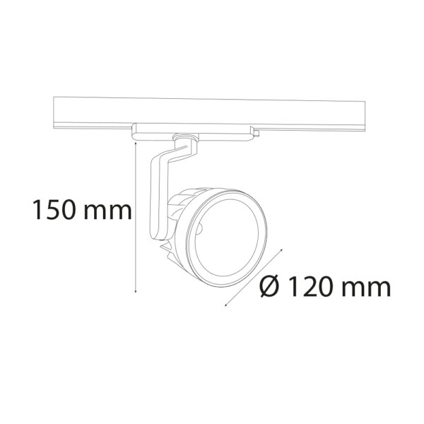VR119 - LED Ray Spot Aydınlatma 30W-40W - Görsel 2