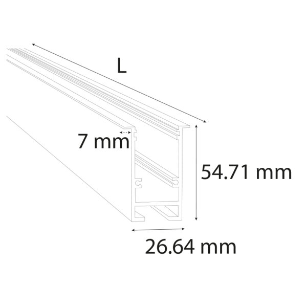 VR127-3 - 48V Sıva Altı Magnet Ray - Görsel 2