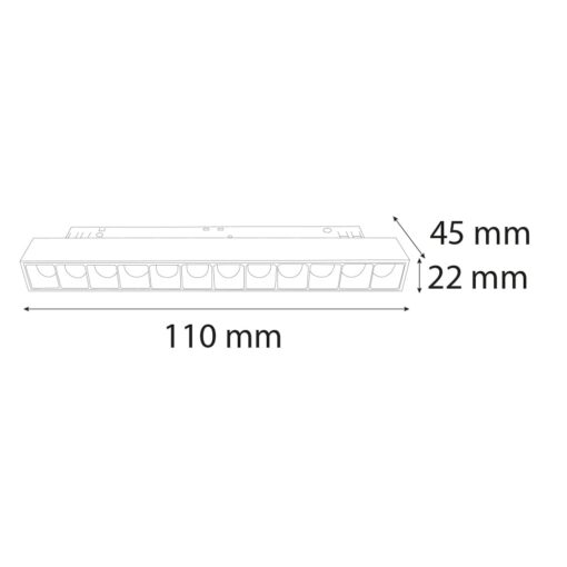 VR130-1 - 48V 6W Magnet Mercek Spot - Görsel 2