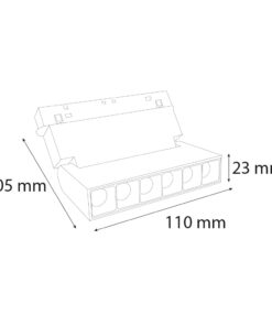 VR131-1 - 48V 6W Magnet Mercek Akordiyon Spot VR131-1 - 48V 6W Magnet Mercek Akordiyon Spot