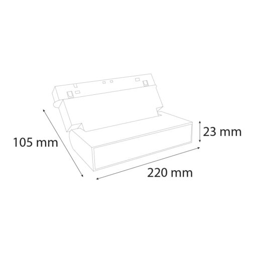 VR132-2 - 48V 15W Magnet Difüzörlü Akordiyon Spot - Görsel 2