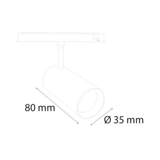 VR133-1 - 48V 6W Magnet Ray Spot - Görsel 3