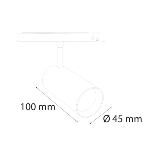 VR133-2 - 48V 10W Magnet Ray Spot - Görsel 2