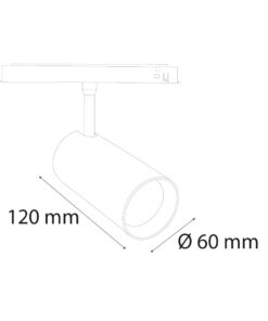 VR133-3 - 48V 18W Magnet Ray Spot VR133-3 - 48V 18W Magnet Ray Spot
