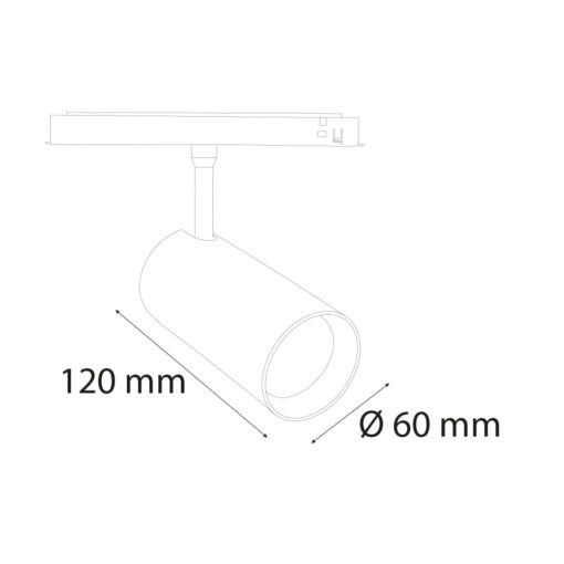 VR133-3 - 48V 18W Magnet Ray Spot - Görsel 2