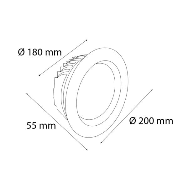 VR207 Sıva Altı Downlight Armatür - Görsel 6