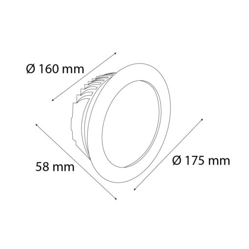 VR208 Sıva Altı Downlight Armatür - Görsel 5