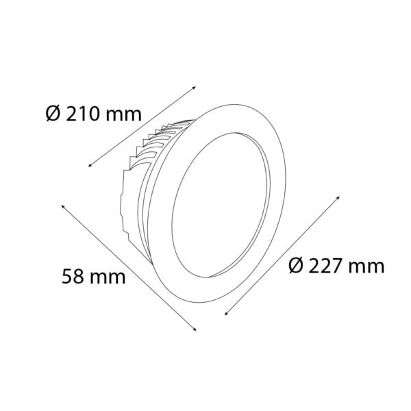VR208 Sıva Altı Downlight Armatür - Görsel 7