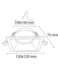 VR219 Sıva Altı Armatür