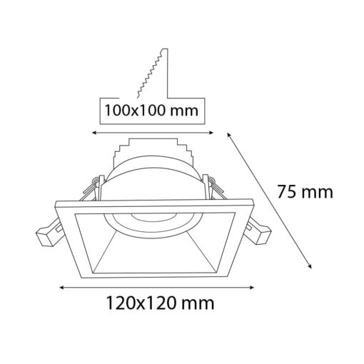 VR219 Sıva Altı Armatür - Görsel 4