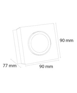 VR228 Baffle Tavan Armatürü