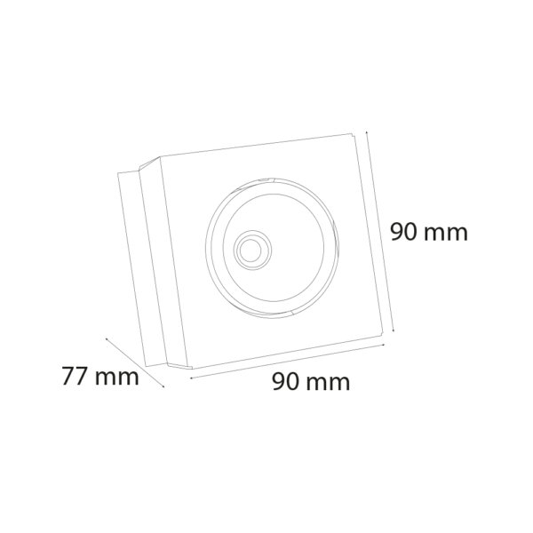 VR228 Baffle Tavan Armatürü - Görsel 4