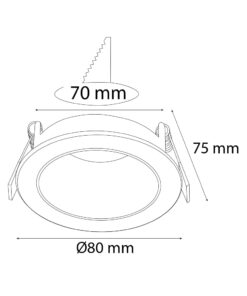 Alternative view of VR232 Sıva Altı Aydınlatma Armatürü