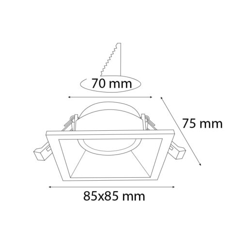 VR237 Sıva Altı Led Armatür - Görsel 2