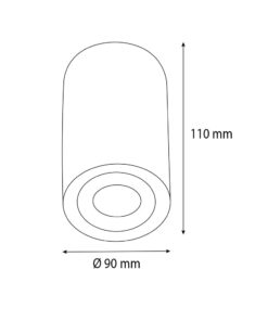 VR283 - Sıva Üstü Armatür