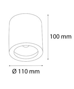 VR286 Sıva Üstü Armatür