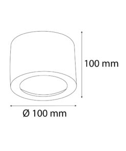 VR289 Sıva Üstü Armatür