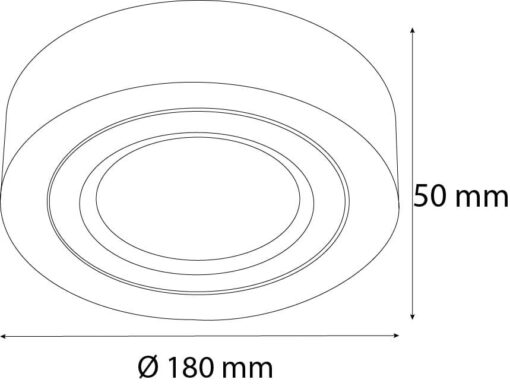VR289-2 Sıva Üstü Slim Armatür - Görsel 2