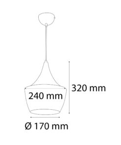 VR300 - Tom Dixon Dekoratif Sarkıt