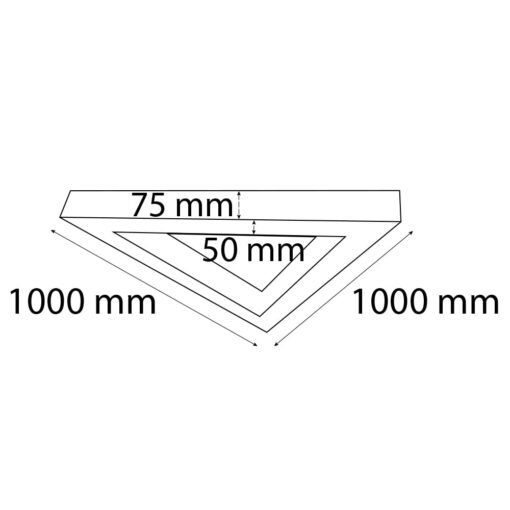 VR412 Üçgen Lineer Aydınlatma - Görsel 5