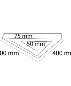 Alternative view of VR412 Üçgen Lineer Aydınlatma