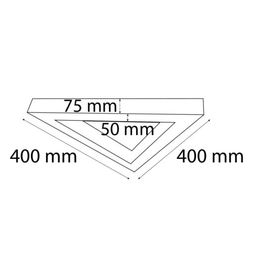 VR412 Üçgen Lineer Aydınlatma - Görsel 2