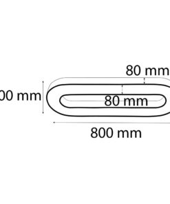 Alternative view of VR414 Dekoratif Oval Lineer Aydınlatma