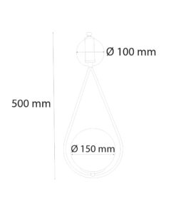 VR514 - Damla Glop İç Mekan Aplik