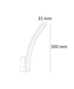 VR525 - LED Duvar Aplik
