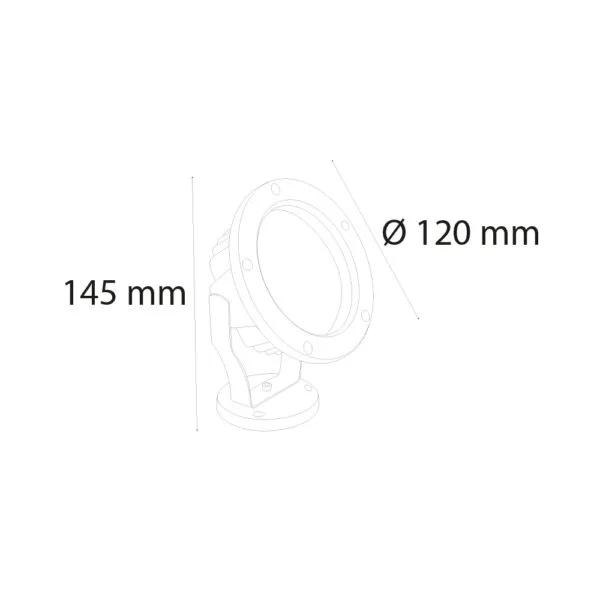 VR608 - LED Dış Mekan Bahçe Armatürü 6W-9W - Görsel 2