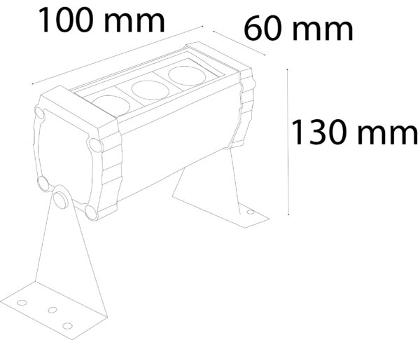 VR614 - Dış Mekan Wallwasher 3W - Görsel 2