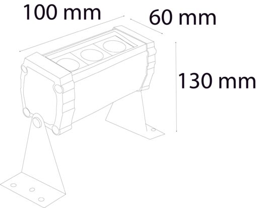VR614 - Dış Mekan Wallwasher 3W - Görsel 2