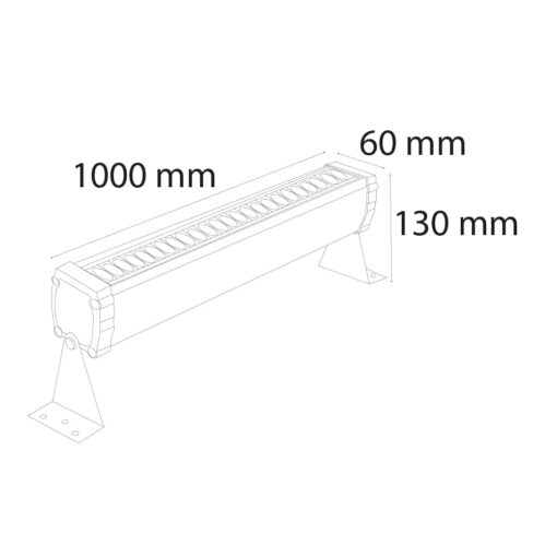 VR620 - Dış Mekan Wallwasher 36W - Görsel 2