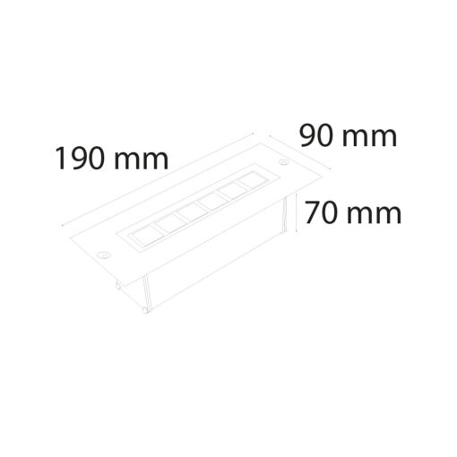 VR621 - Dış Mekan Sıva Altı Wallwasher 3W - Görsel 3