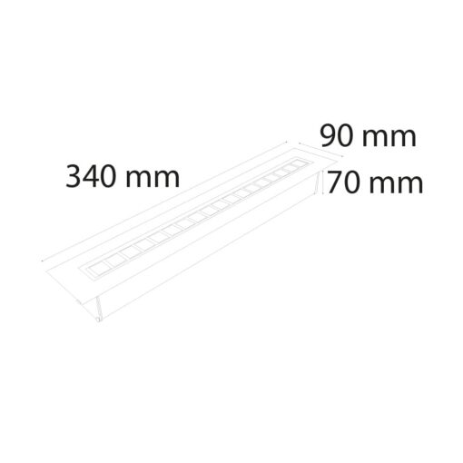 VR623 - Dış Mekan Sıva Altı Wallwasher 9W - Görsel 2