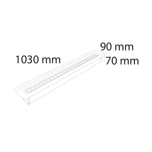 VR627 - Dış Mekan Sıva Altı Wallwasher 36W - Görsel 3
